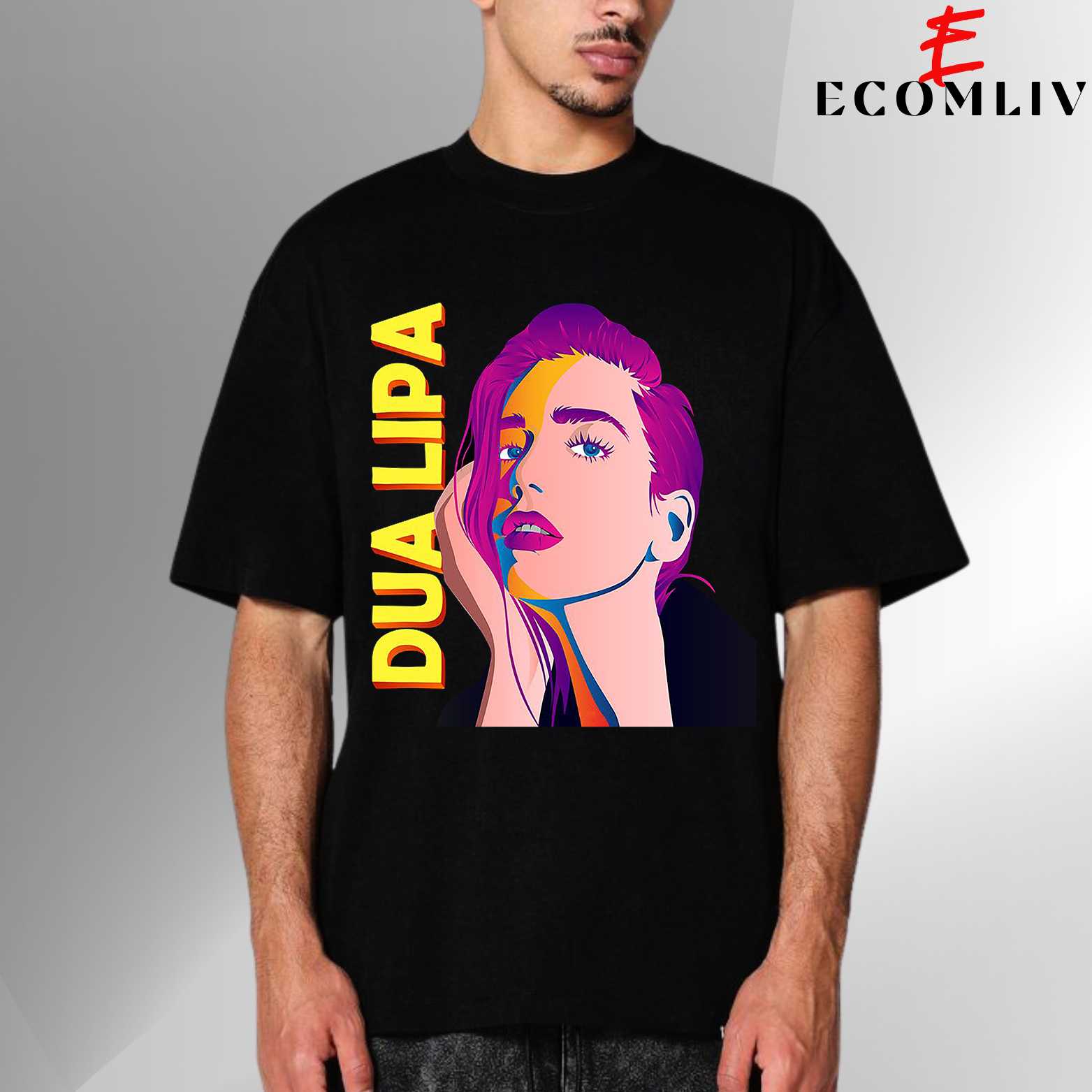 Dua Lipa Graphic Tee, Unisex Shirt, Concert Streetwear Merch